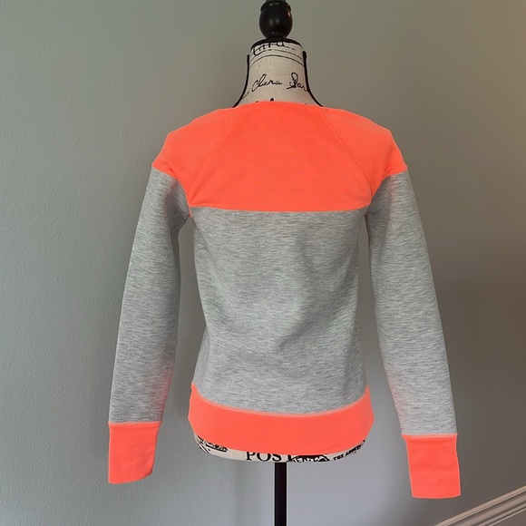 Athleta Grey and Neon Sweatshirt - Picture 5 of 7